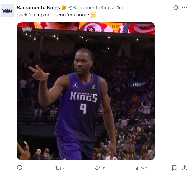 湖人两旧将扎心佩林卡!威少22+7+5+4三分 蒙克26+8+7三分